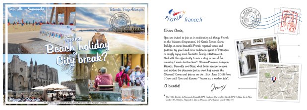 Invitation Beach or city break